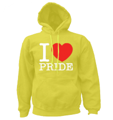 I HEART PRIDE YELLOW