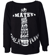 AHOY MATEY BLK